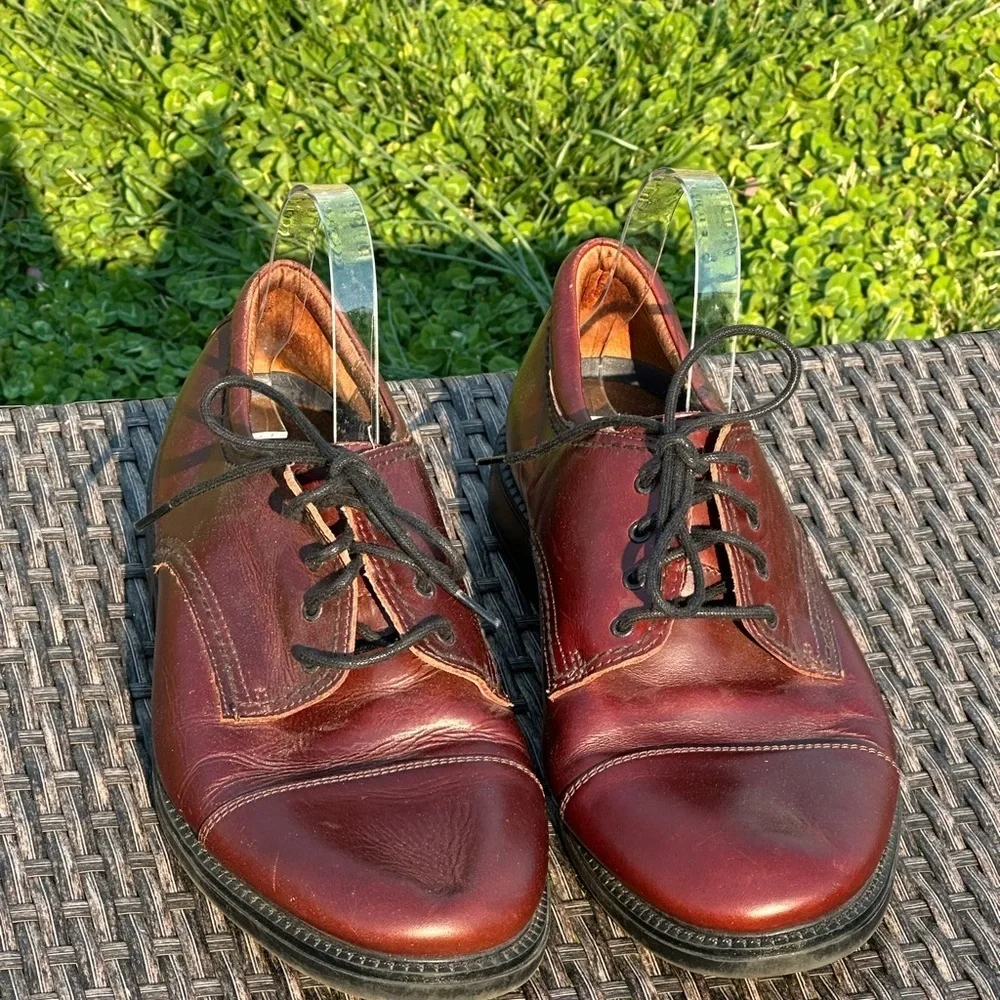 Dockers Brown Leather Oxfords